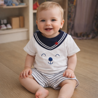 Βρεφικό Βαμβακερό Σετ Sailor set_773358 